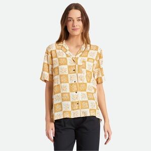 Brixton Bunker Patchwork Shirt NWOT